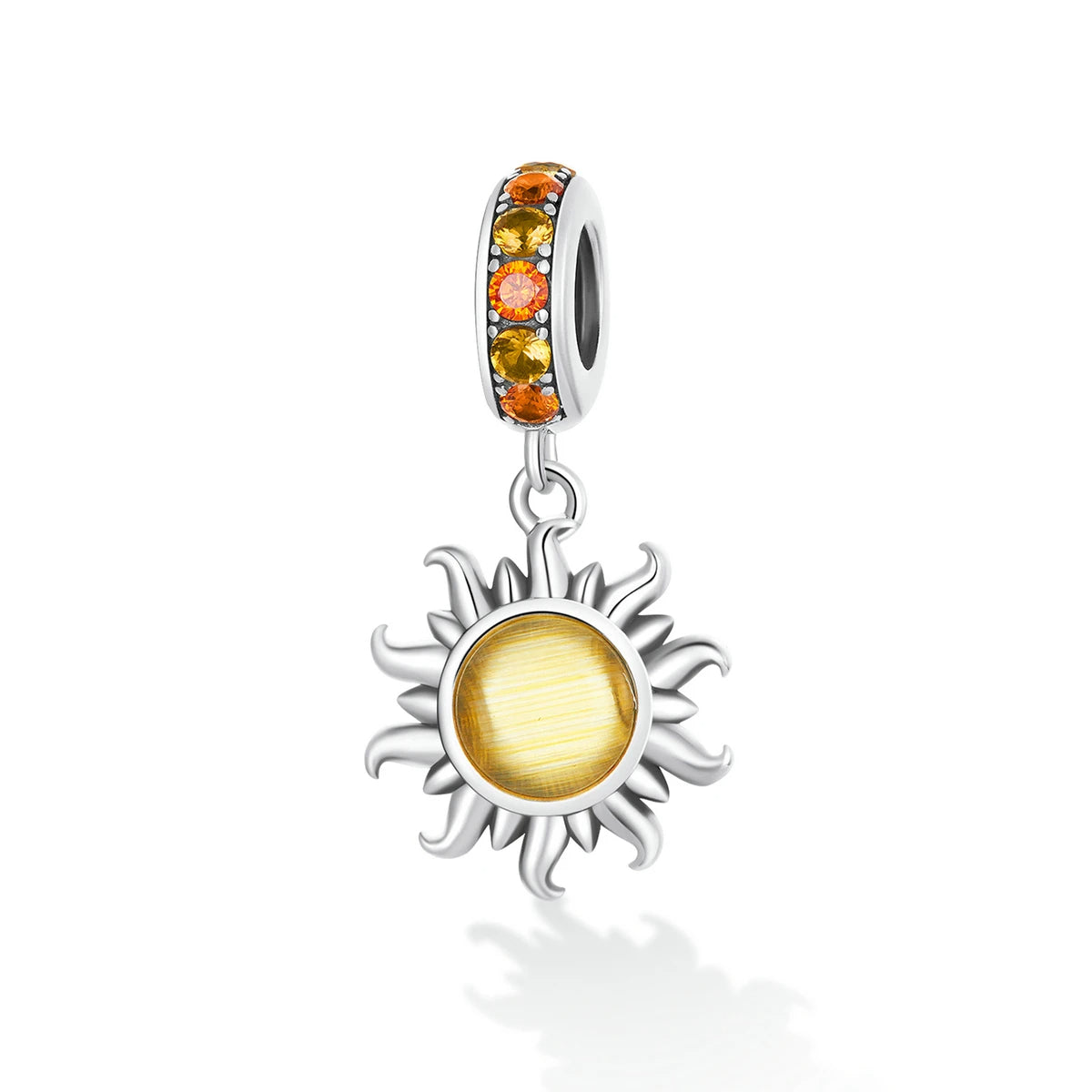 Charm Colgante Luz Solar en Plata de Ley