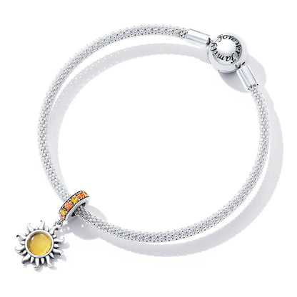 Charm Colgante Luz Solar en Plata de Ley