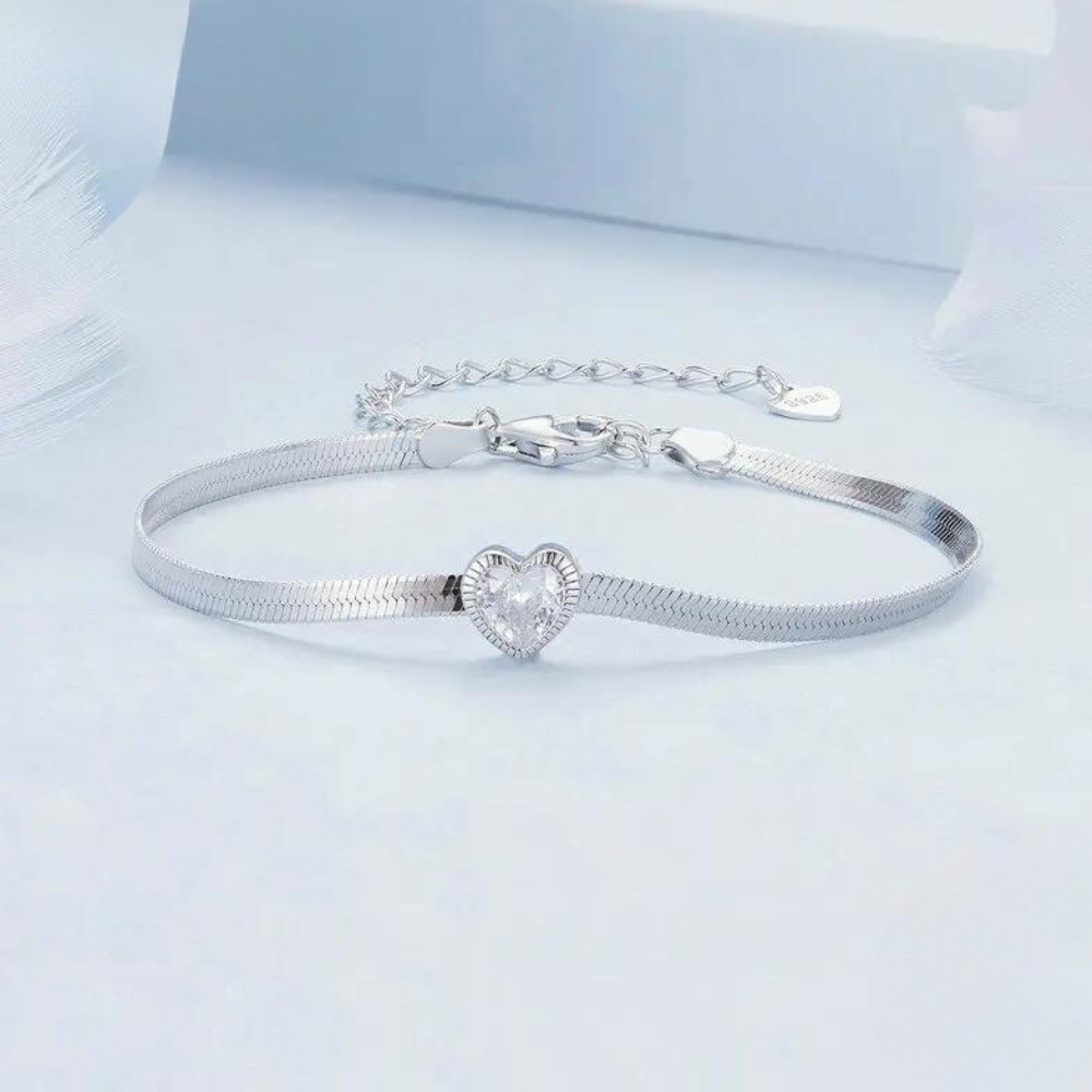 Amor Eterno Corazón Pulsera - Sus Secretos