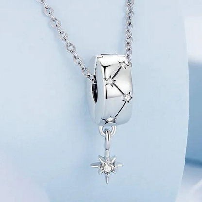 Colgante Charm Cielo Estrellado Silver