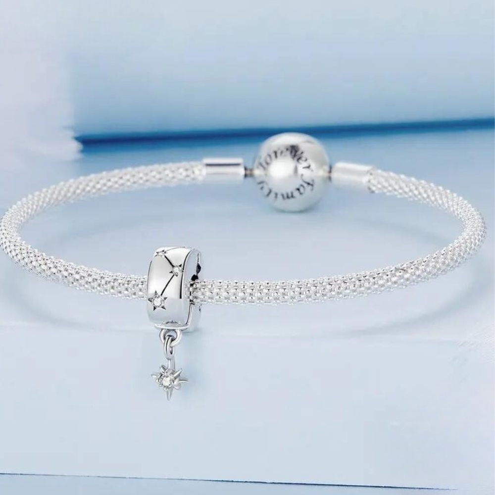 Colgante Charm Cielo Estrellado Silver