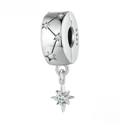 Colgante Charm Cielo Estrellado Silver