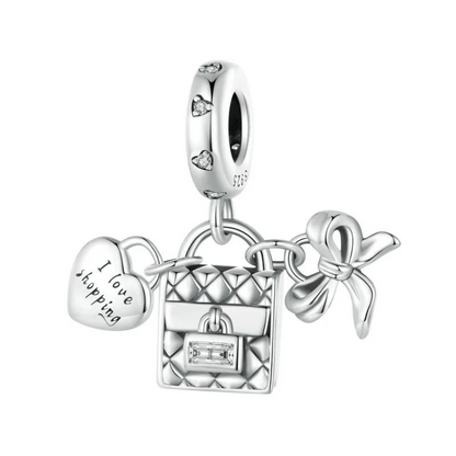 Charm Colgante Love Shoppping