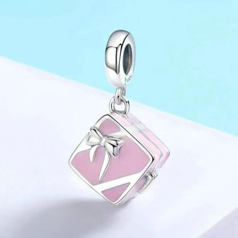 Charm Colgante Romance Rosa