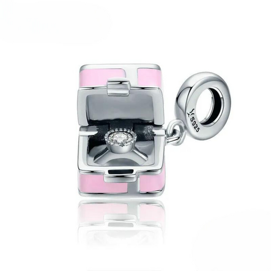 Charm Colgante Romance Rosa