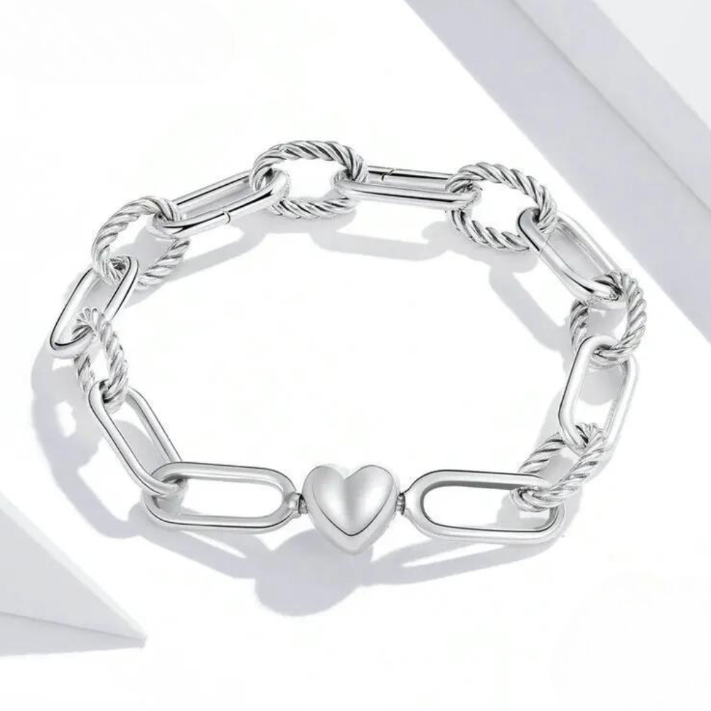 Eslabón de Amor Plata Pulsera