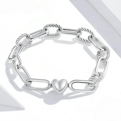 Eslabón de Amor Plata Pulsera