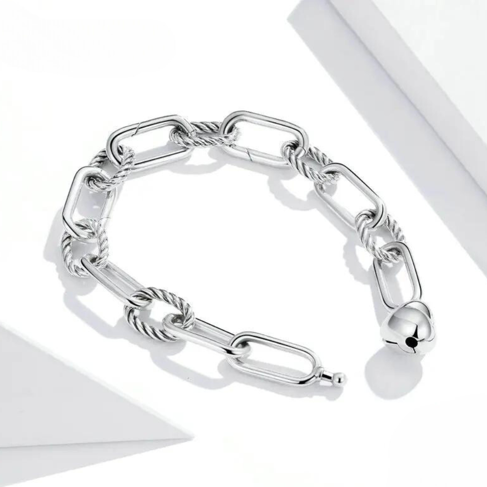 Eslabón de Amor Plata Pulsera