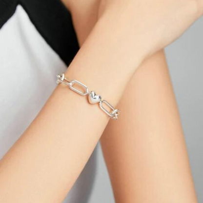 Eslabón de Amor Plata Pulsera