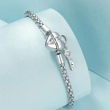 Pulsera Corazón Secreto Cadena de Amor