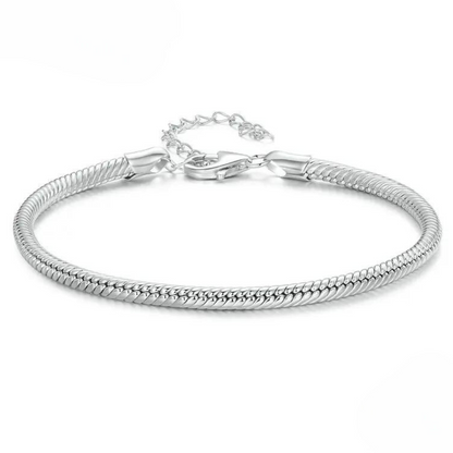 Pulsera Elegancia Clásica Plata