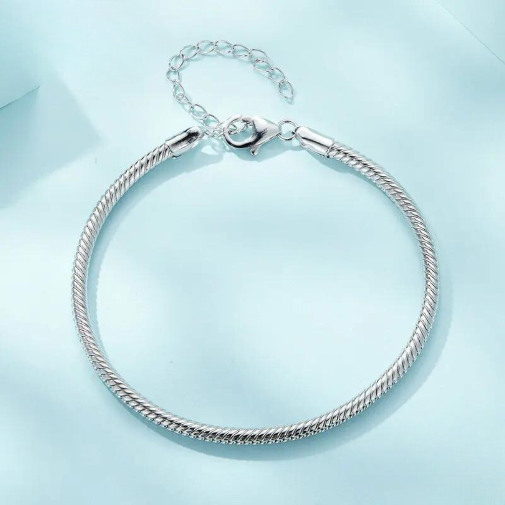 Pulsera Elegancia Clásica Plata