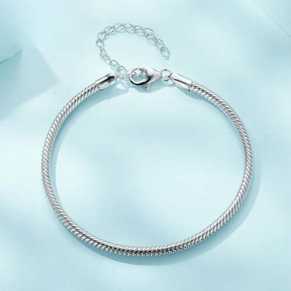 Pulsera Elegancia Clásica Plata