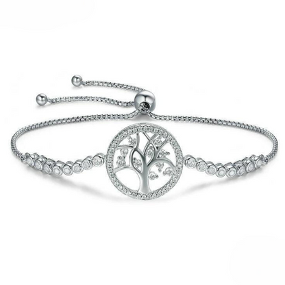 Pulsera Vida Brillante en Plata