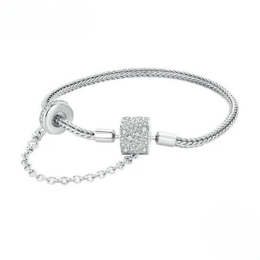 Pulsera de plata Charm Elegance