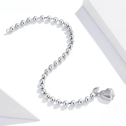 Pulsera de plata Chic Punk Love