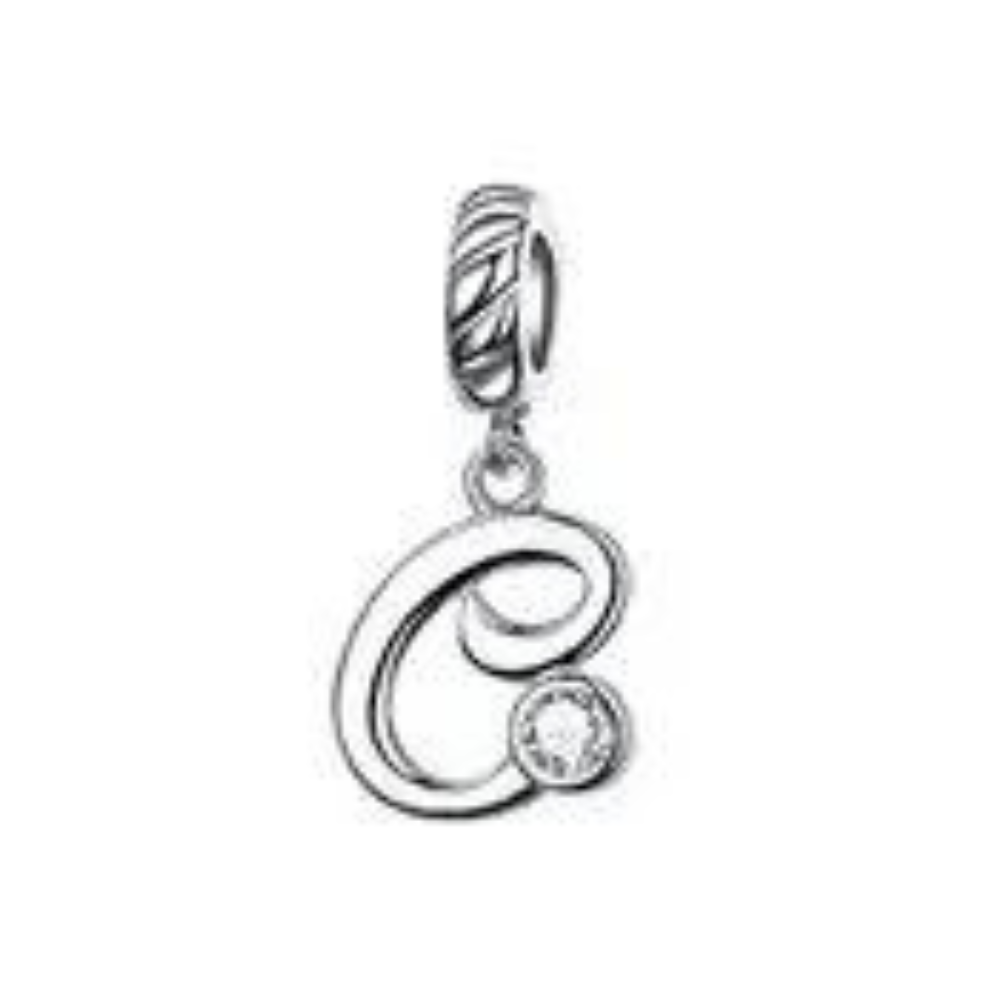 Charm Colgante Letra Inicial - Personaliza tu Estilo con un Toque Único