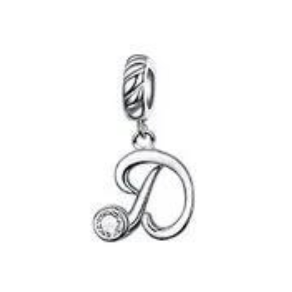 Charm Colgante Letra Inicial - Personaliza tu Estilo con un Toque Único