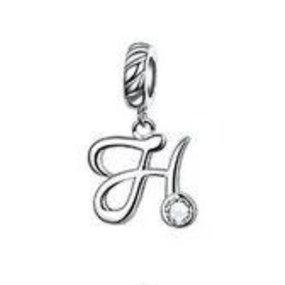 Charm Colgante Letra Inicial - Personaliza tu Estilo con un Toque Único